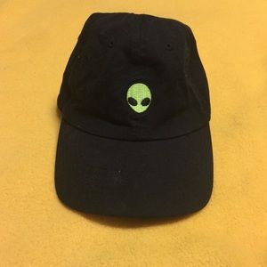 Embroidered Alien Dad Hat